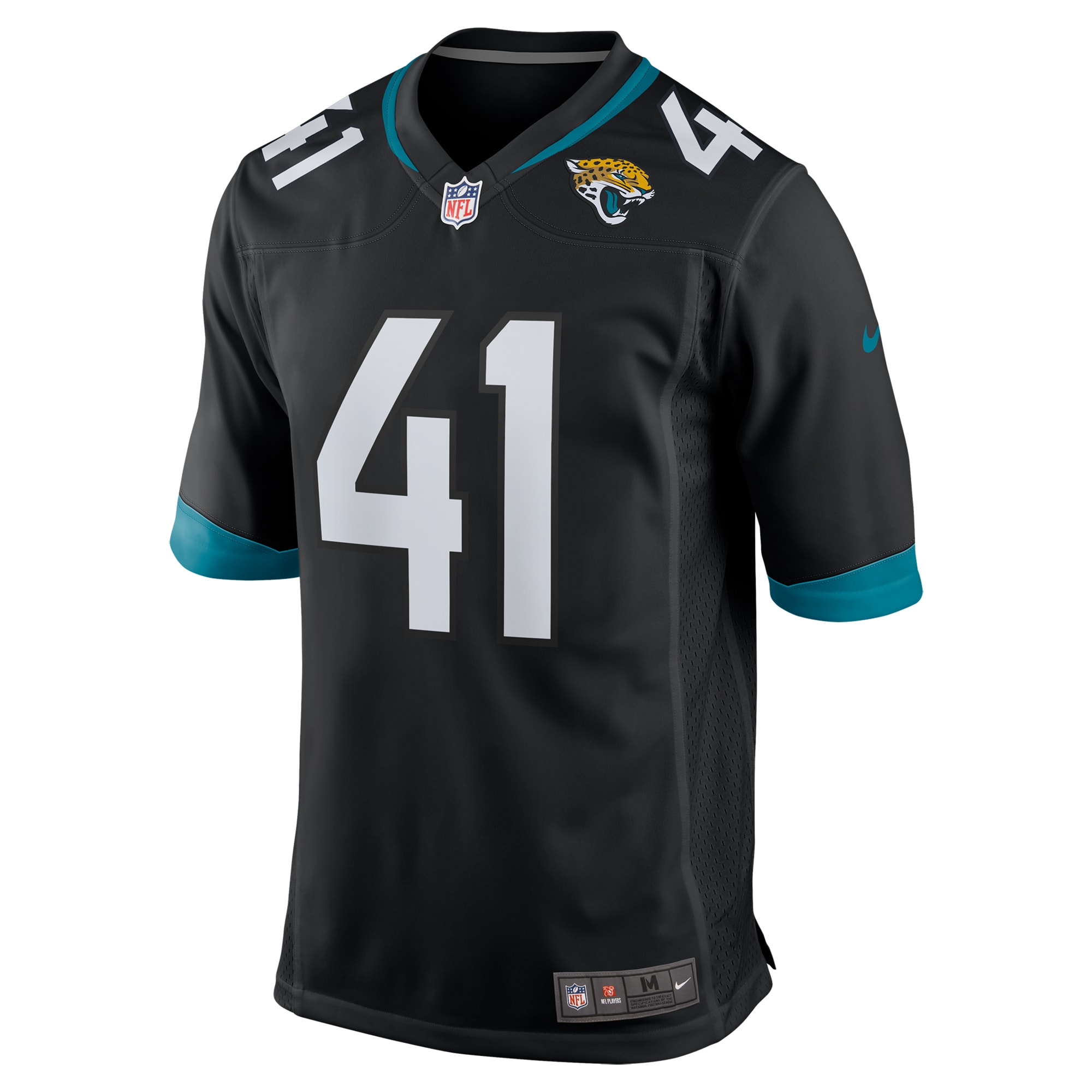 Men's Jacksonville Jaguars Josh Hines-Allen Black Alternate Player Game Jersey