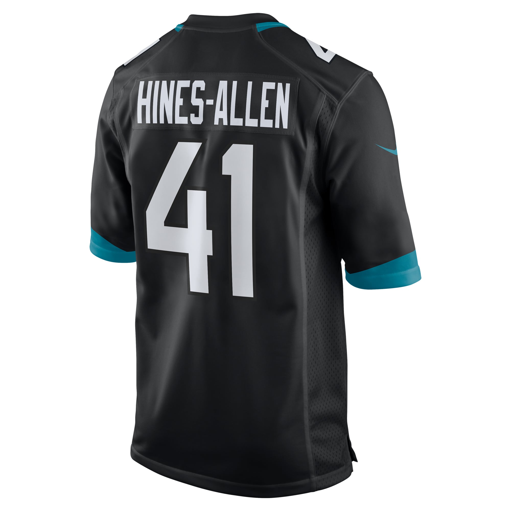 Men's Jacksonville Jaguars Josh Hines-Allen Black Alternate Player Game Jersey