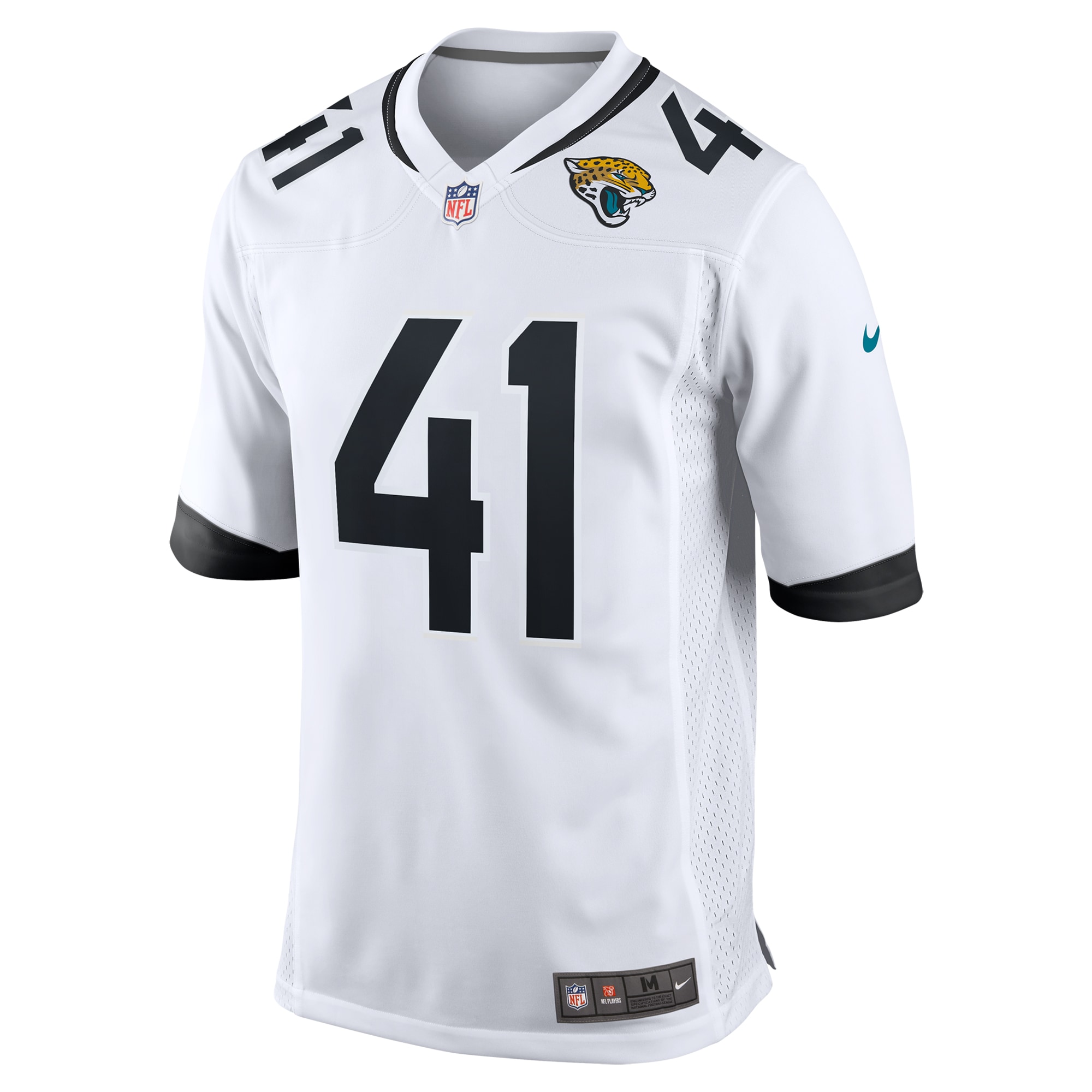 Men's Jacksonville Jaguars Josh Hines-Allen White Player Game Jersey