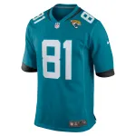 Men's Jacksonville Jaguars Josiah Deguara  Teal Team Game Jersey