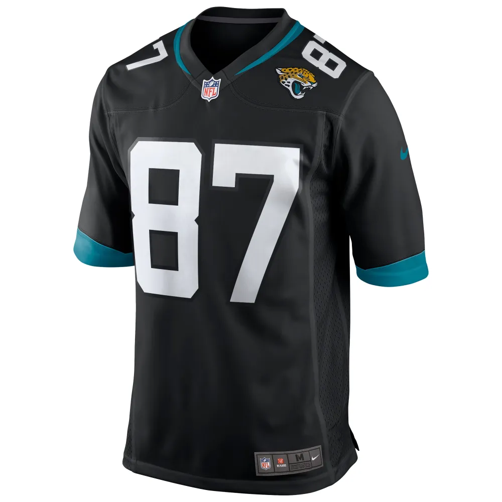 Men's Jacksonville Jaguars Keenan McCardell Black Game Retired Player Jersey