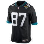 Men's Jacksonville Jaguars Keenan McCardell Black Game Retired Player Jersey