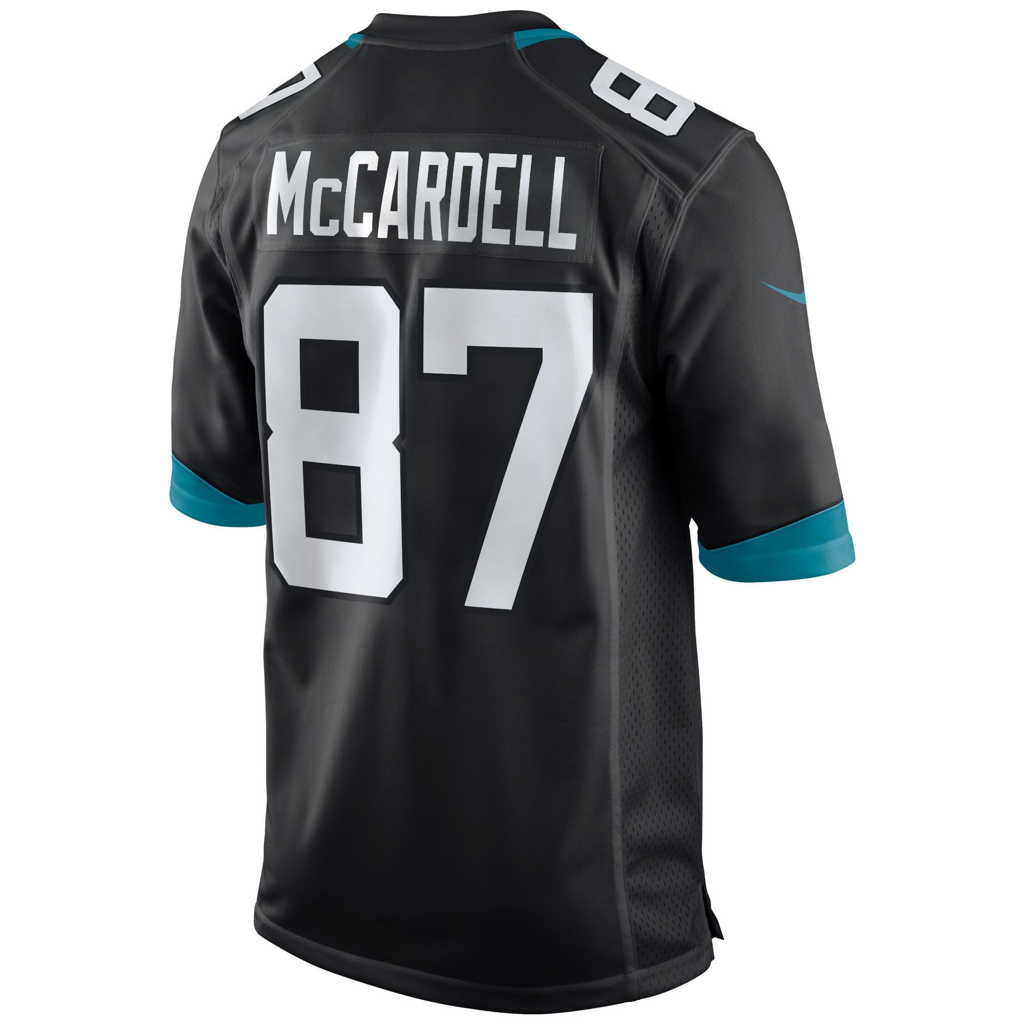 Men's Jacksonville Jaguars Keenan McCardell Black Game Retired Player Jersey