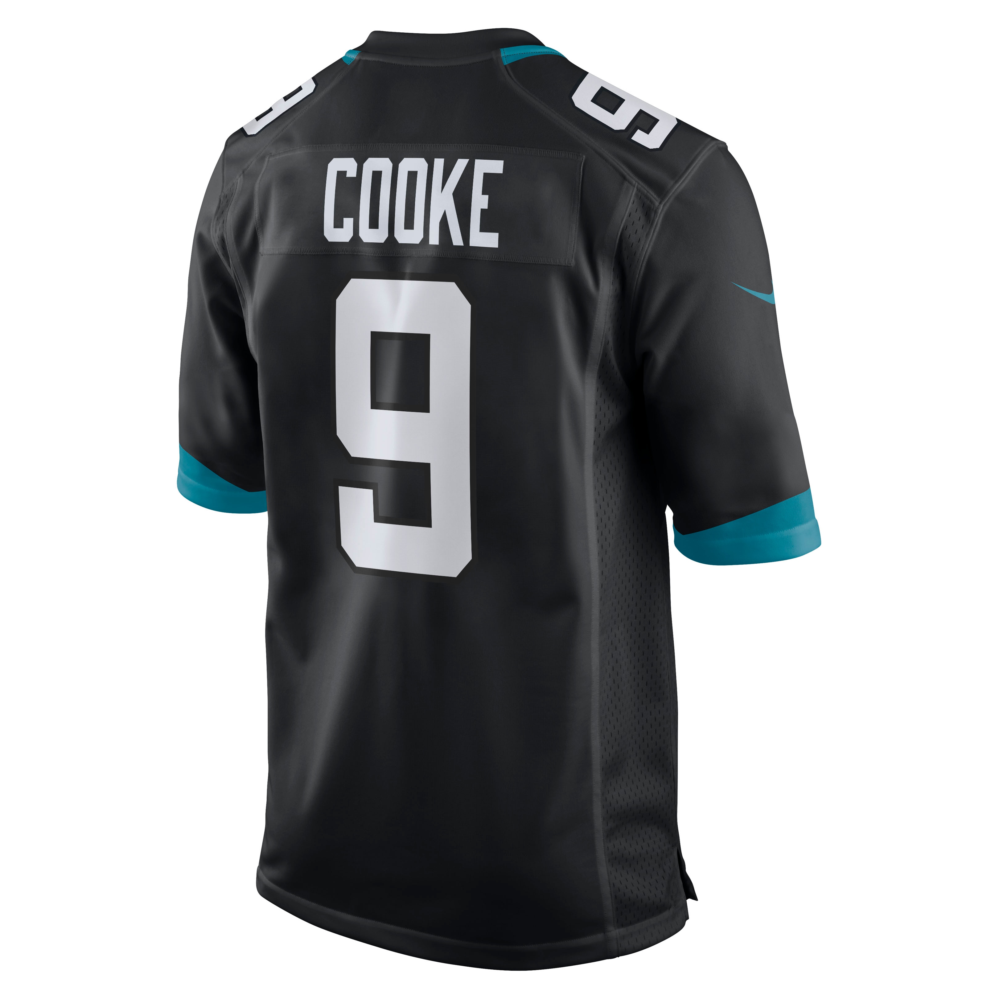 Men's Jacksonville Jaguars Logan Cooke Black Game Jersey