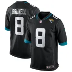 Men's Jacksonville Jaguars Mark Brunell Black Game Retired Player Jersey