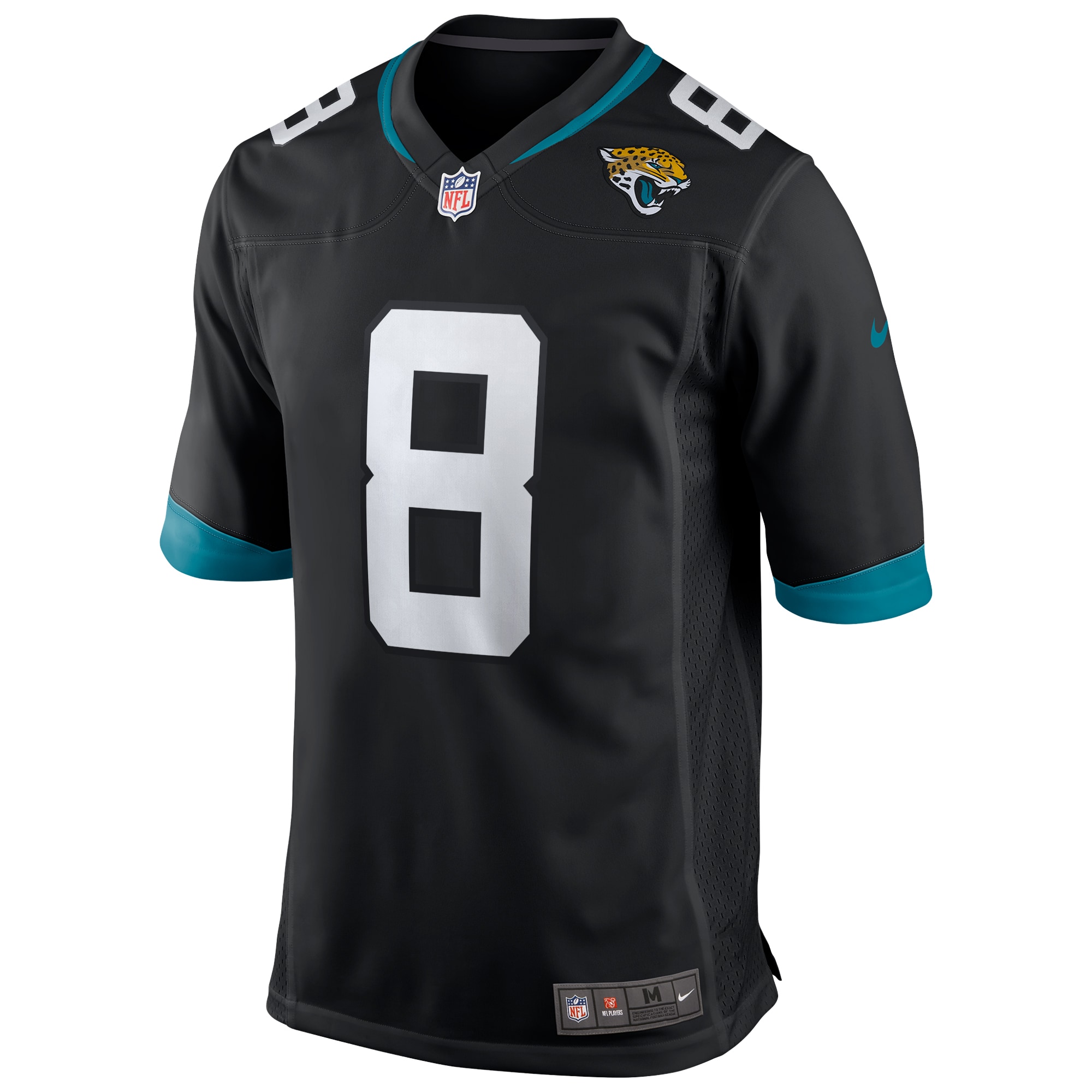 Men's Jacksonville Jaguars Mark Brunell Black Game Retired Player Jersey