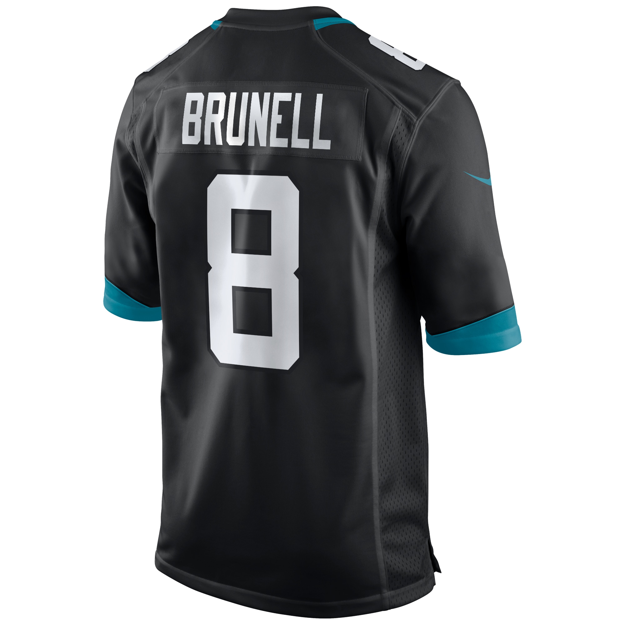 Men's Jacksonville Jaguars Mark Brunell Black Game Retired Player Jersey