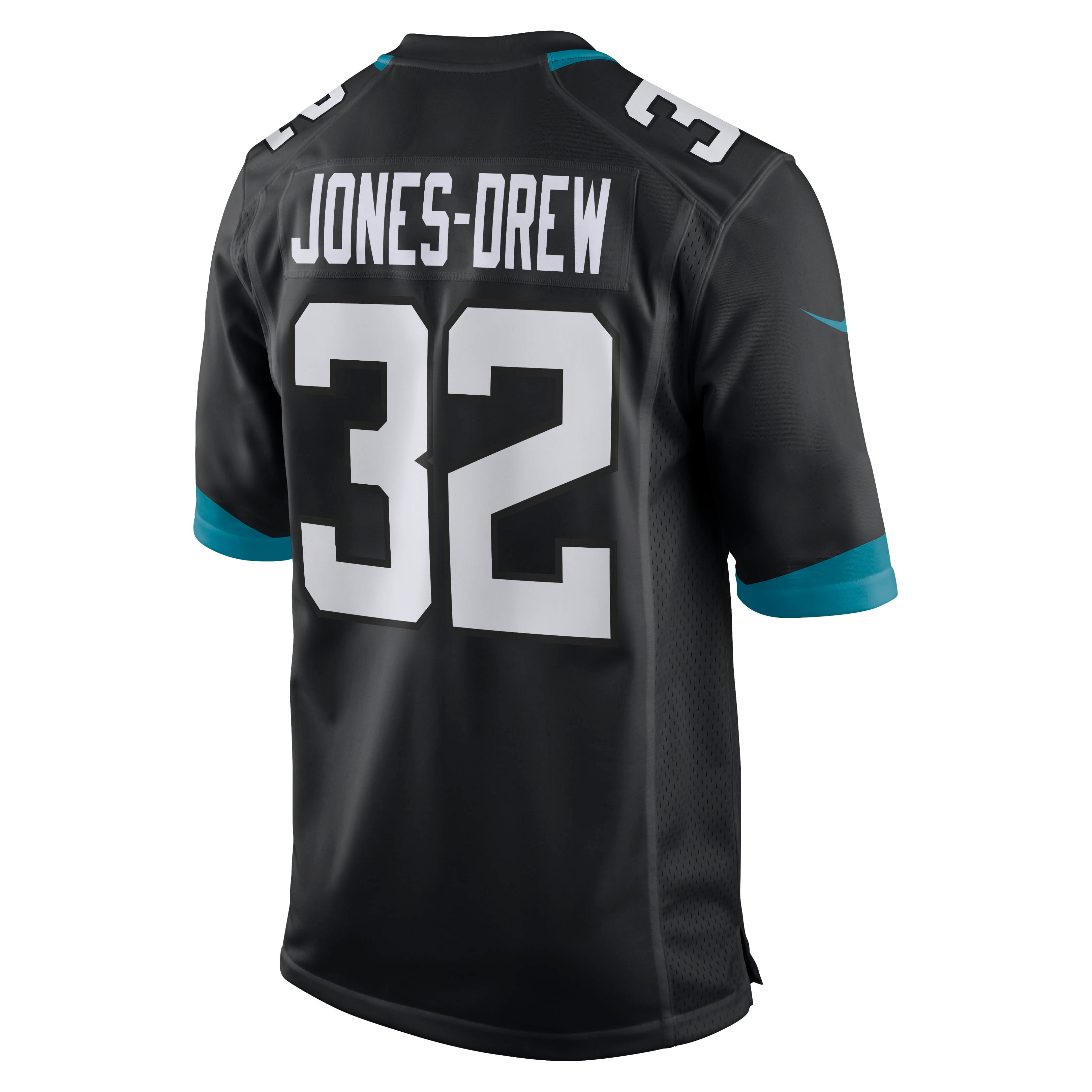 Men's Jacksonville Jaguars Maurice Jones-Drew Black Game Retired Player Jersey