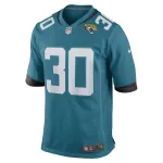 Men's Jacksonville Jaguars Montaric Brown Teal Game Player Jersey
