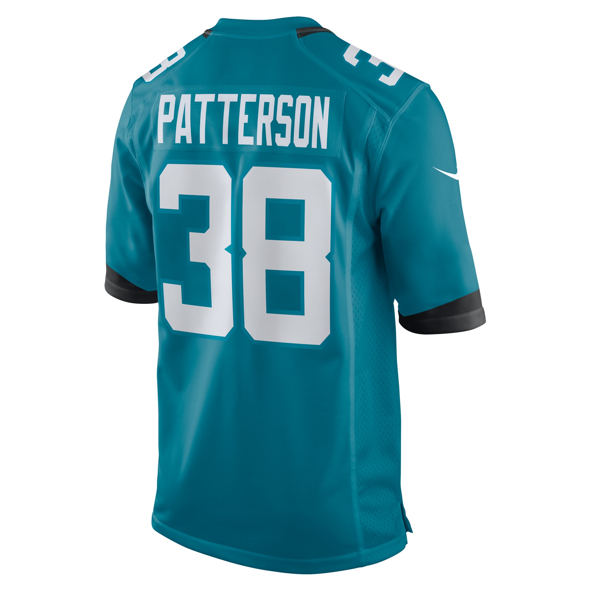 Men's Jacksonville Jaguars Riley Patterson  Teal Team Game Jersey