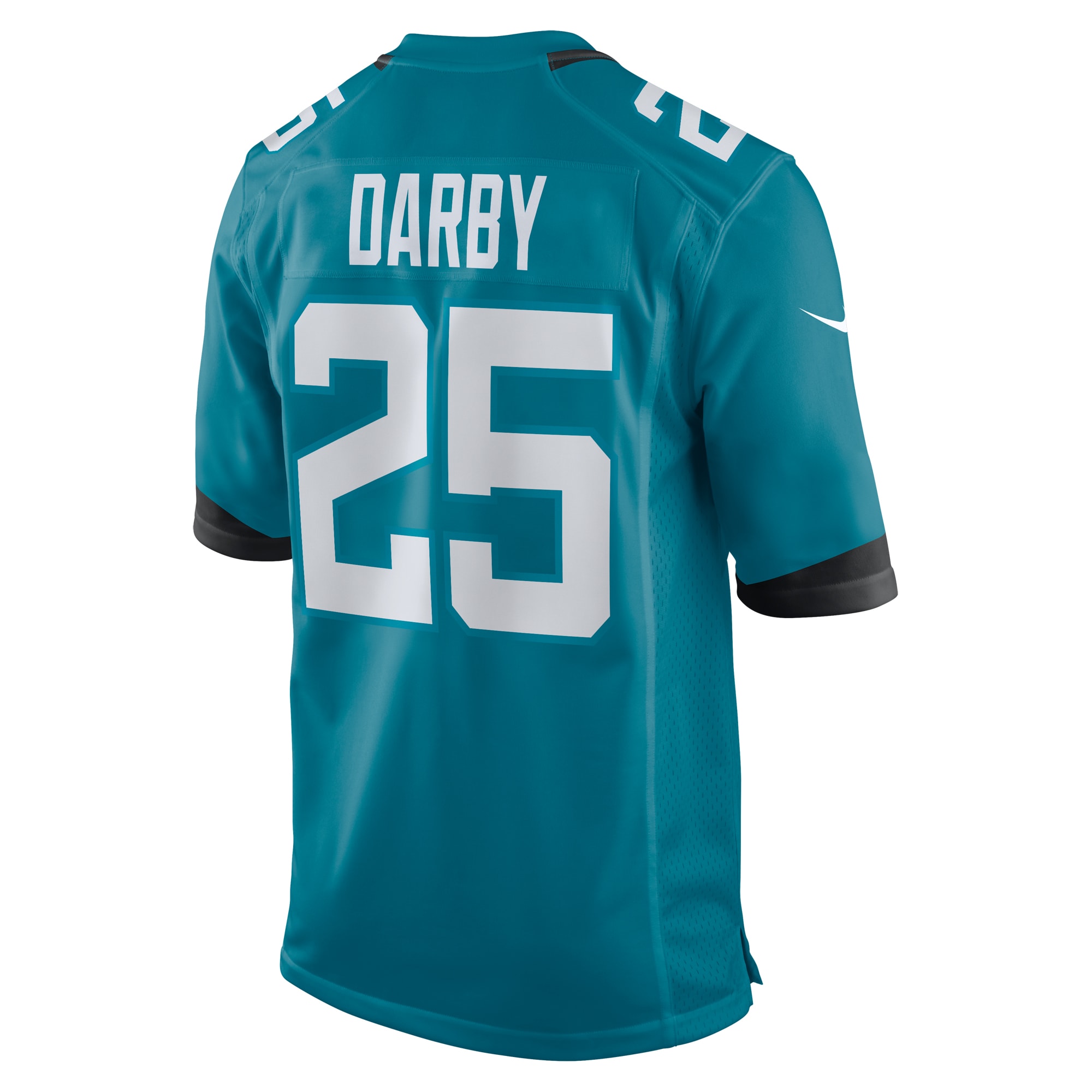 Men's Jacksonville Jaguars Ronald Darby  Teal Team Game Jersey