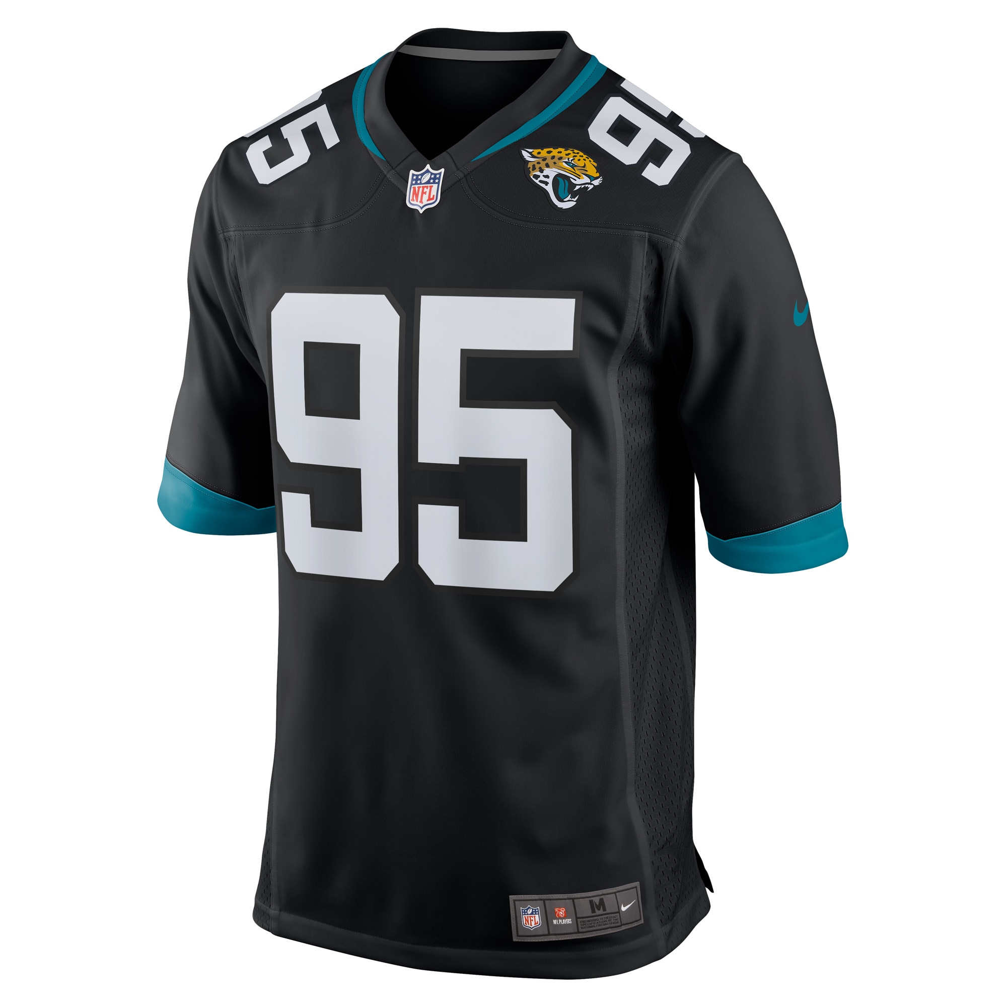 Men's Jacksonville Jaguars Roy Robertson-Harris Black Game Jersey