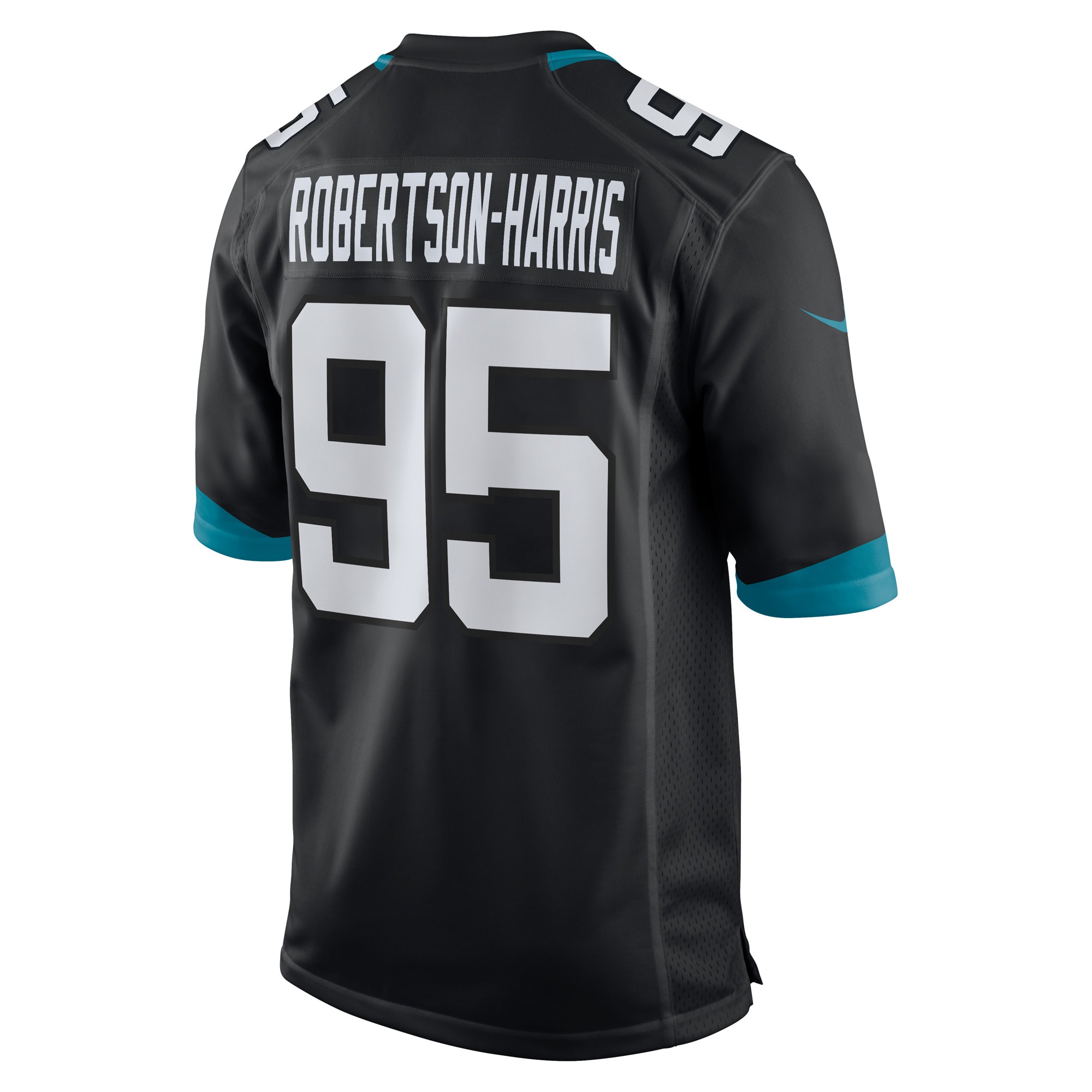 Men's Jacksonville Jaguars Roy Robertson-Harris Black Game Jersey