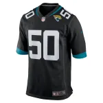 Men's Jacksonville Jaguars Shaquille Quarterman Black Game Jersey