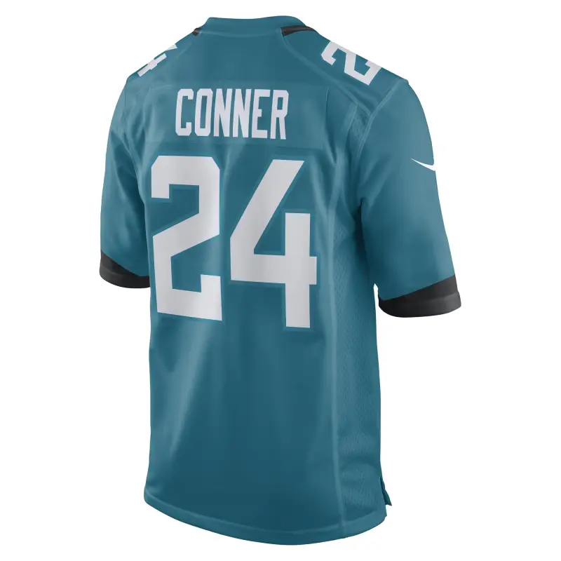 Men's Jacksonville Jaguars Snoop Conner Teal Game Player Jersey