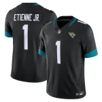 Men's Jacksonville Jaguars Travis Etienne Black Vapor F.U.S.E. Limited Jersey