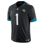 Men's Jacksonville Jaguars Travis Etienne Black Vapor F.U.S.E. Limited Jersey
