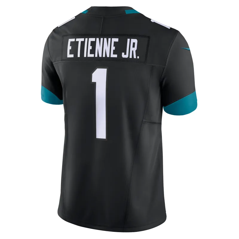Men's Jacksonville Jaguars Travis Etienne Black Vapor F.U.S.E. Limited Jersey