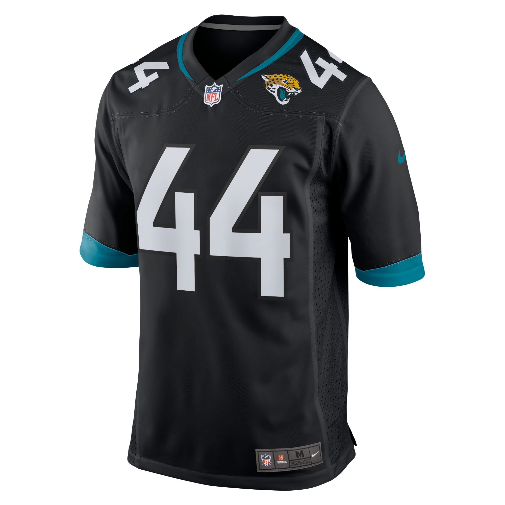 Men's Jacksonville Jaguars Travon Walker Black Player Game Jersey