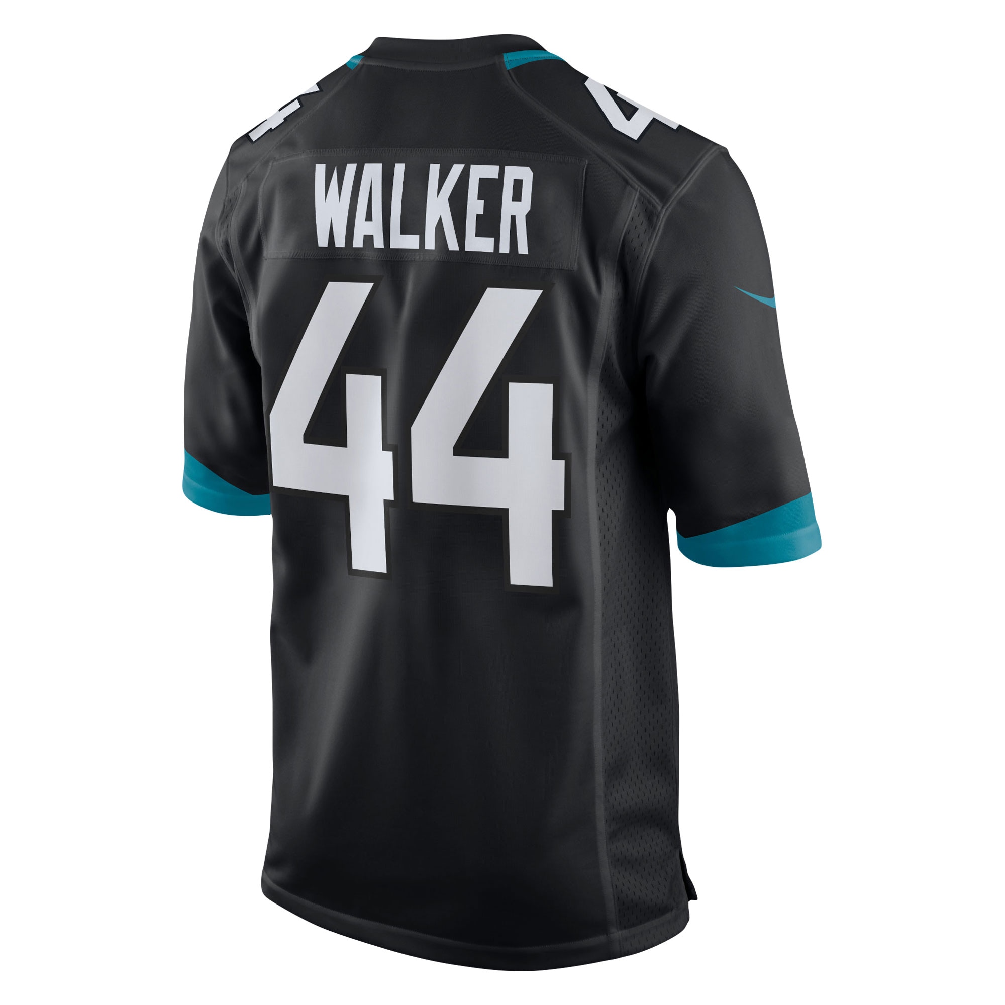 Men's Jacksonville Jaguars Travon Walker Black Player Game Jersey