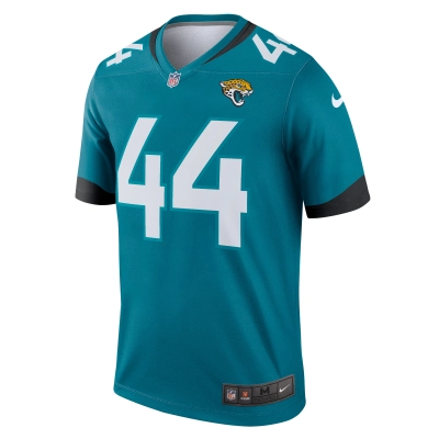 Men's Jacksonville Jaguars Travon Walker Teal Legend Jersey 02