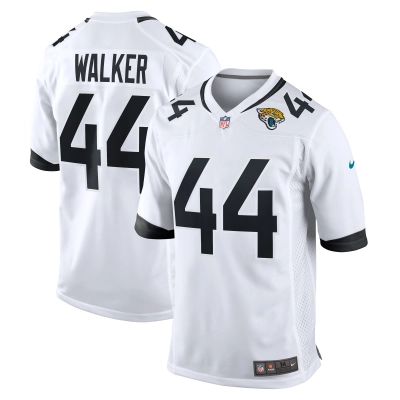 Men's Jacksonville Jaguars Travon Walker White Player Game Jersey 01