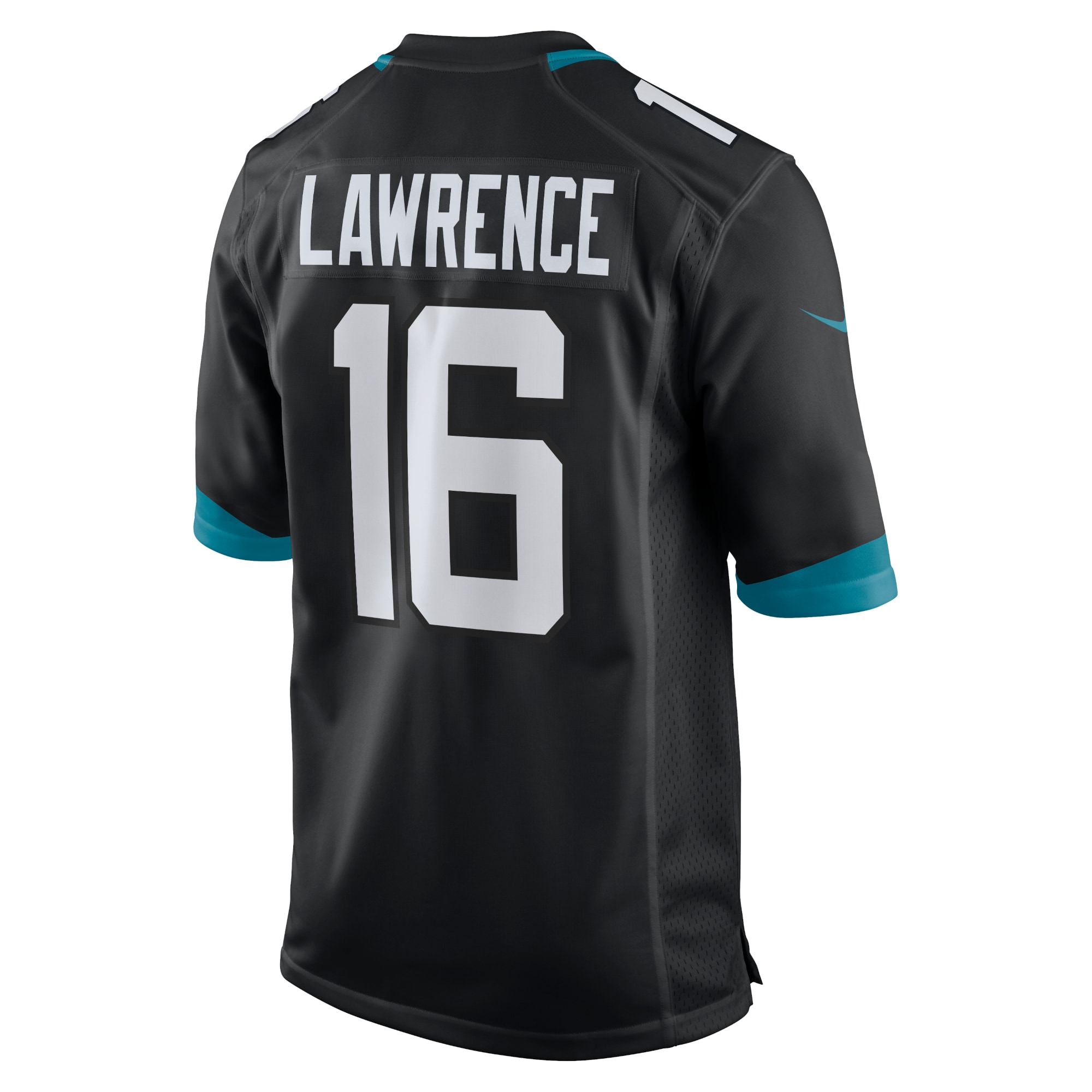 Men's Jacksonville Jaguars Trevor Lawrence Black Alternate Game Jersey