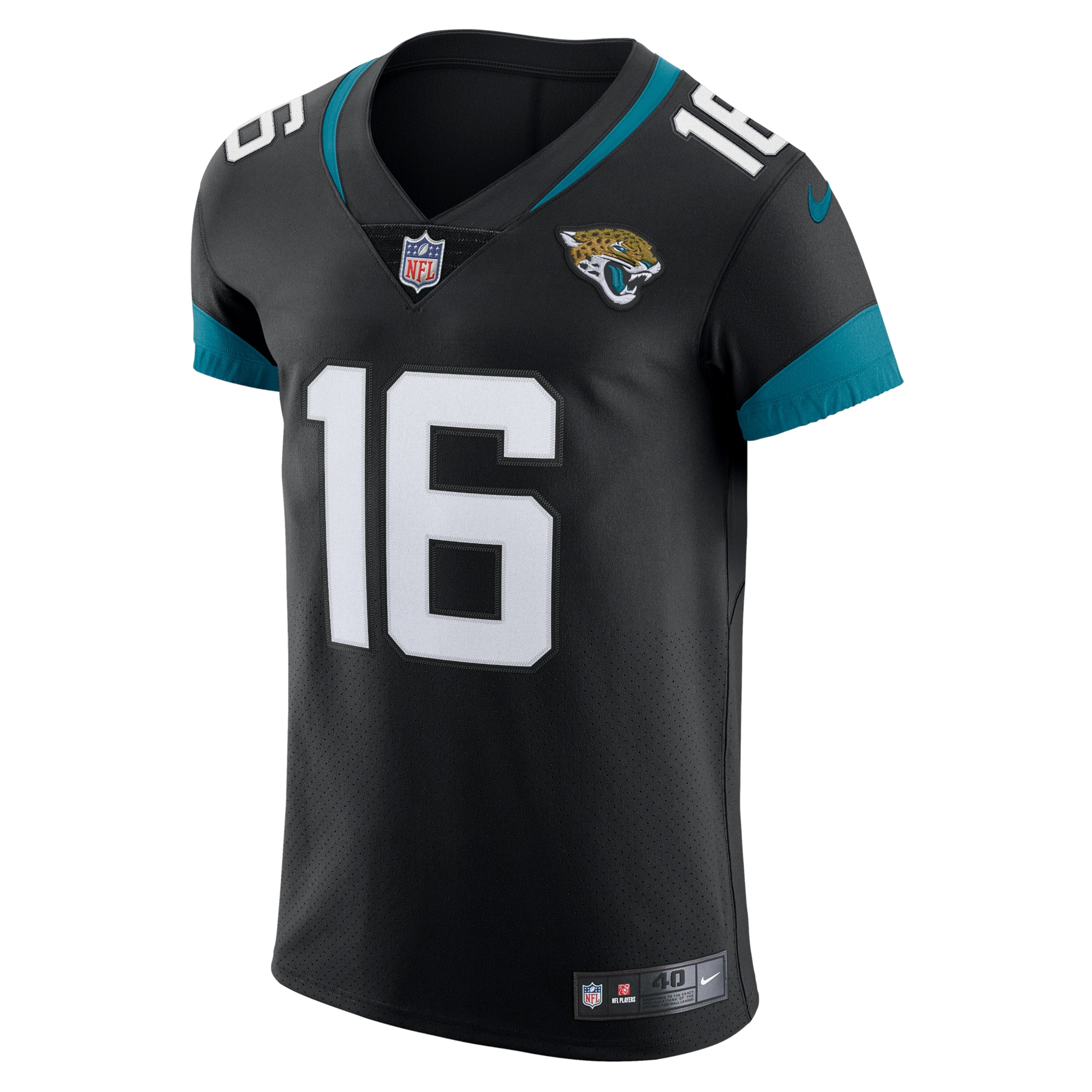 Men's Jacksonville Jaguars Trevor Lawrence Black Vapor Elite Jersey