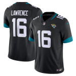 Men's Jacksonville Jaguars Trevor Lawrence Black Vapor F.U.S.E. Limited Jersey