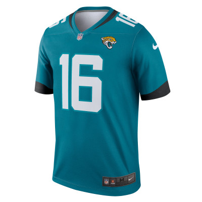 Men's Jacksonville Jaguars Trevor Lawrence Teal Legend Jersey 02