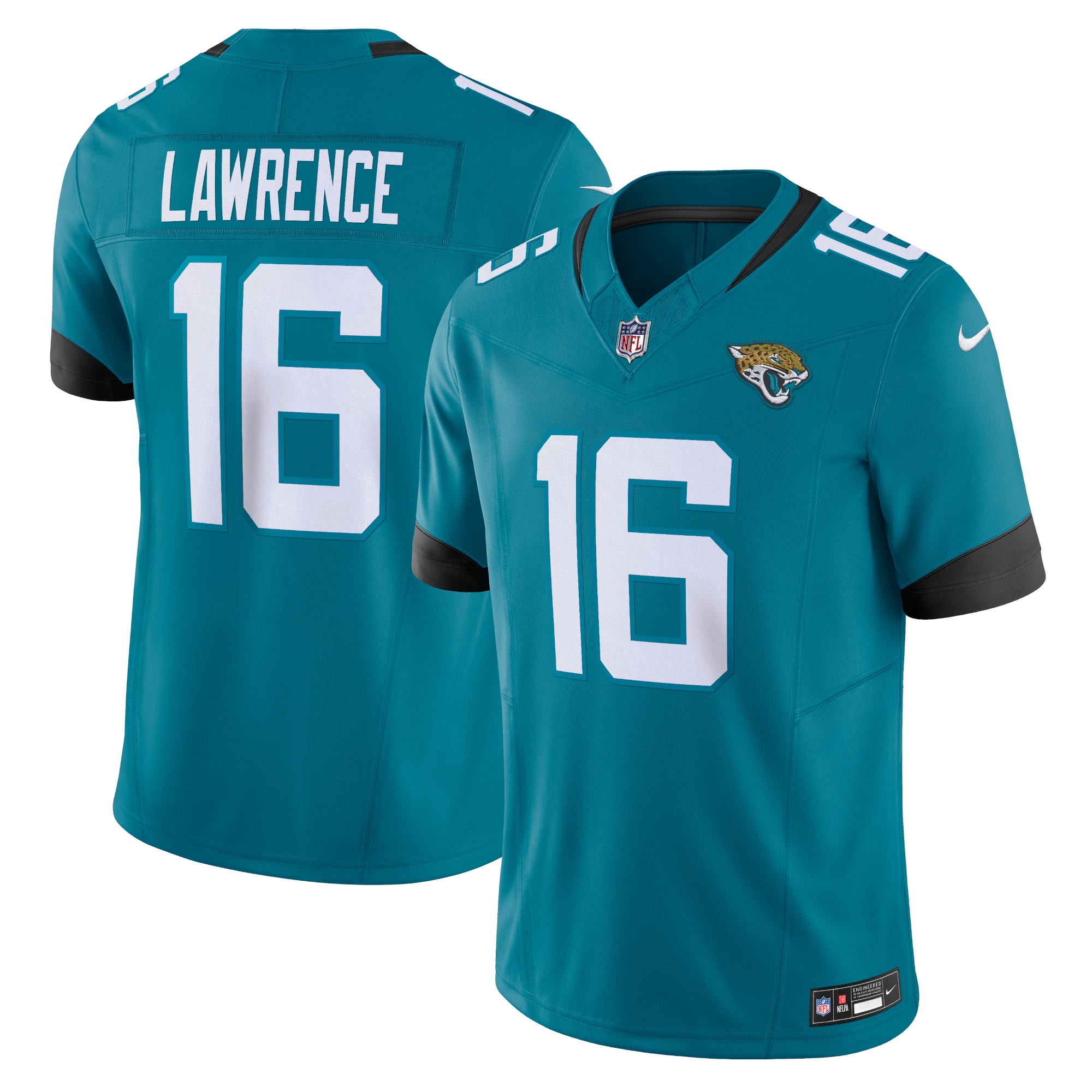 Men's Jacksonville Jaguars Trevor Lawrence Teal Vapor F.U.S.E. Limited Jersey