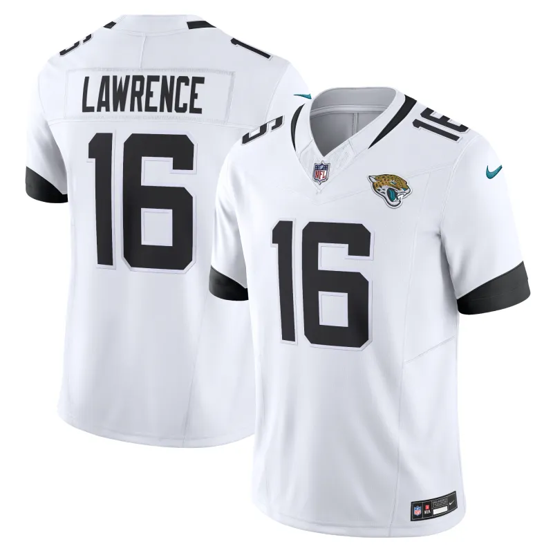 Men's Jacksonville Jaguars Trevor Lawrence White Vapor F.U.S.E. Limited Jersey