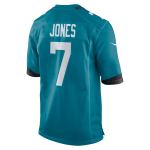 Men's Jacksonville Jaguars Zay Jones Teal Game Jersey