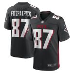 Men's John FitzPatrick Atlanta Falcons Black Game Player Jersey
