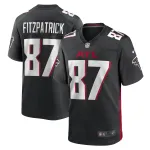 Men's John FitzPatrick Atlanta Falcons Black Game Player Jersey