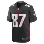 Men's John FitzPatrick Atlanta Falcons Black Game Player Jersey