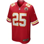 Men's Kansas City Chiefs Clyde Edwards-Helaire Red Player Game Jersey