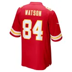 Men's Kansas City Chiefs Justin Watson Red Game Player Jersey