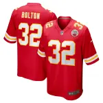 Men's Kansas City Chiefs Nick Bolton Red Game Jersey