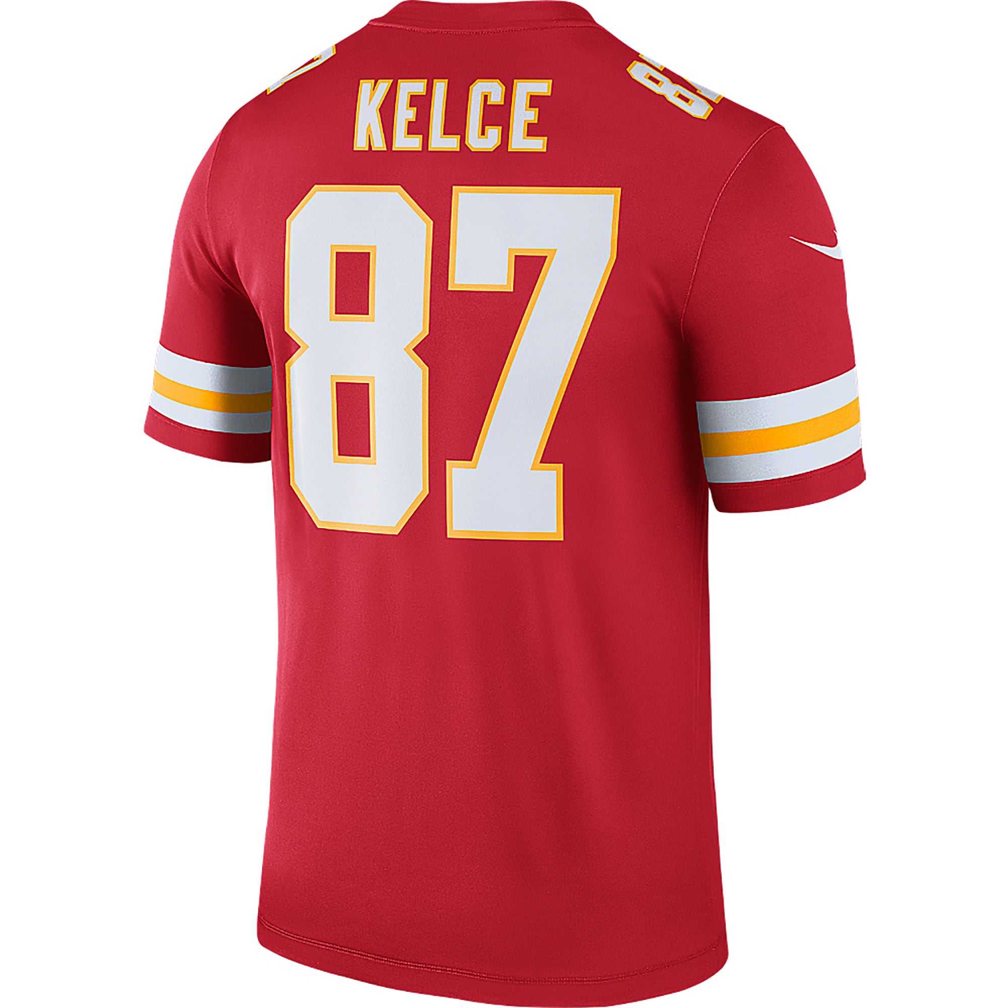 Men's Kansas City Chiefs Travis Kelce Red Legend Jersey