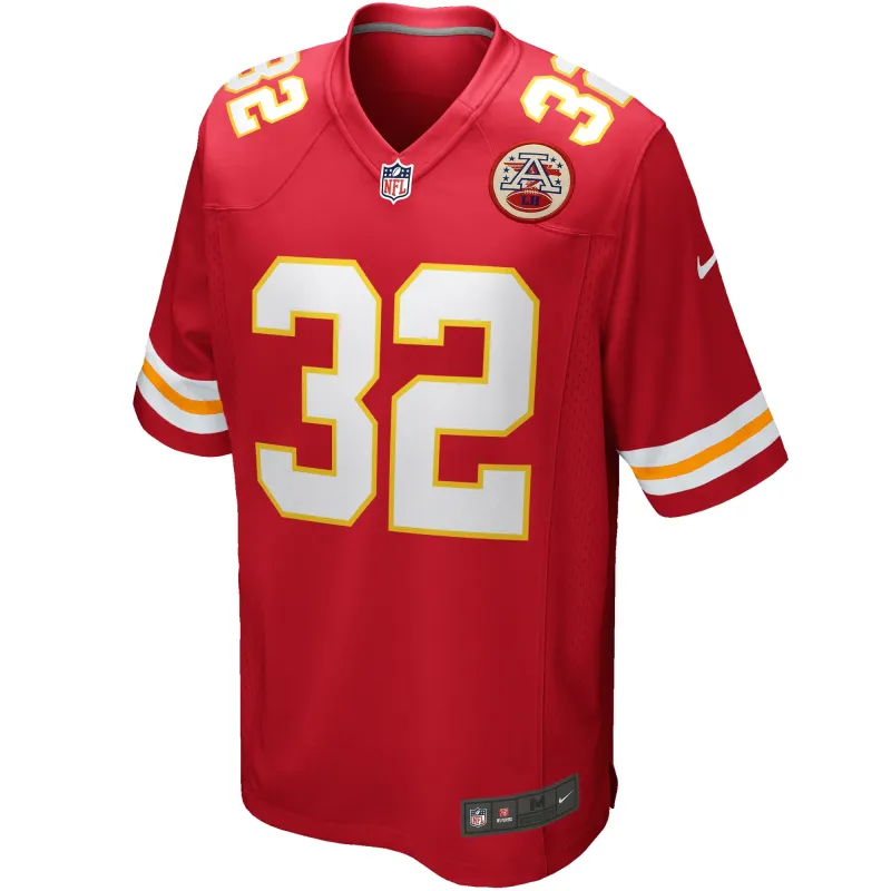 Men's Kansas City Chiefs Tyrann Mathieu Red Game Player Jersey