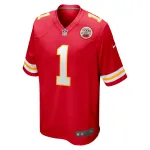 Men's Kansas City Chiefs Xavier Worthy Red 2024 NFL Draft First Round Pick Player Game Jersey