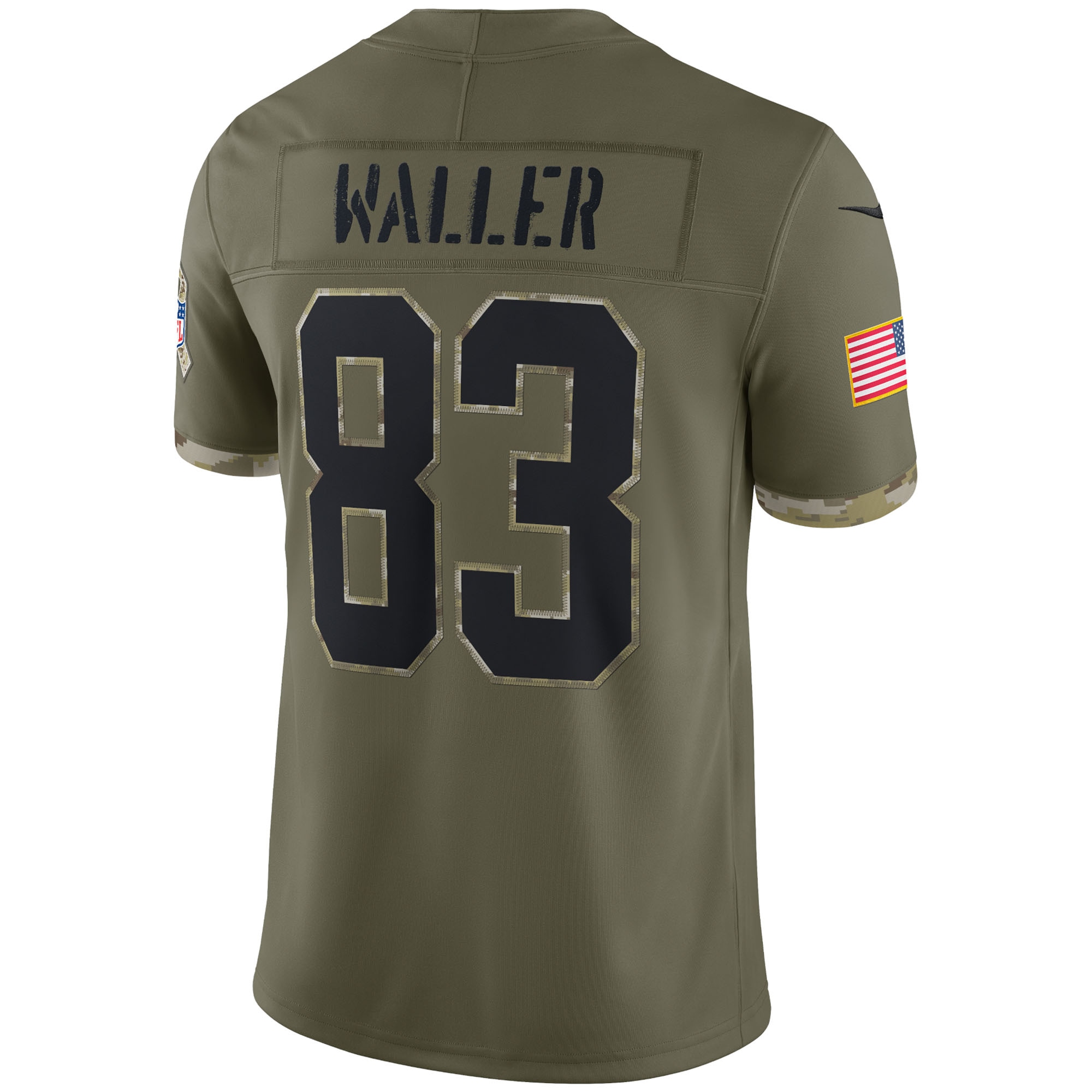 Men's Las Vegas Raiders Olive 2022 Salute To Service Limited Jersey