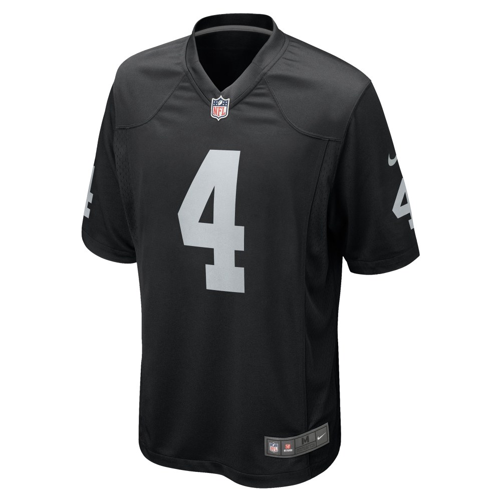 Men's Las Vegas Raiders Aidan O'Connell Black Game Jersey