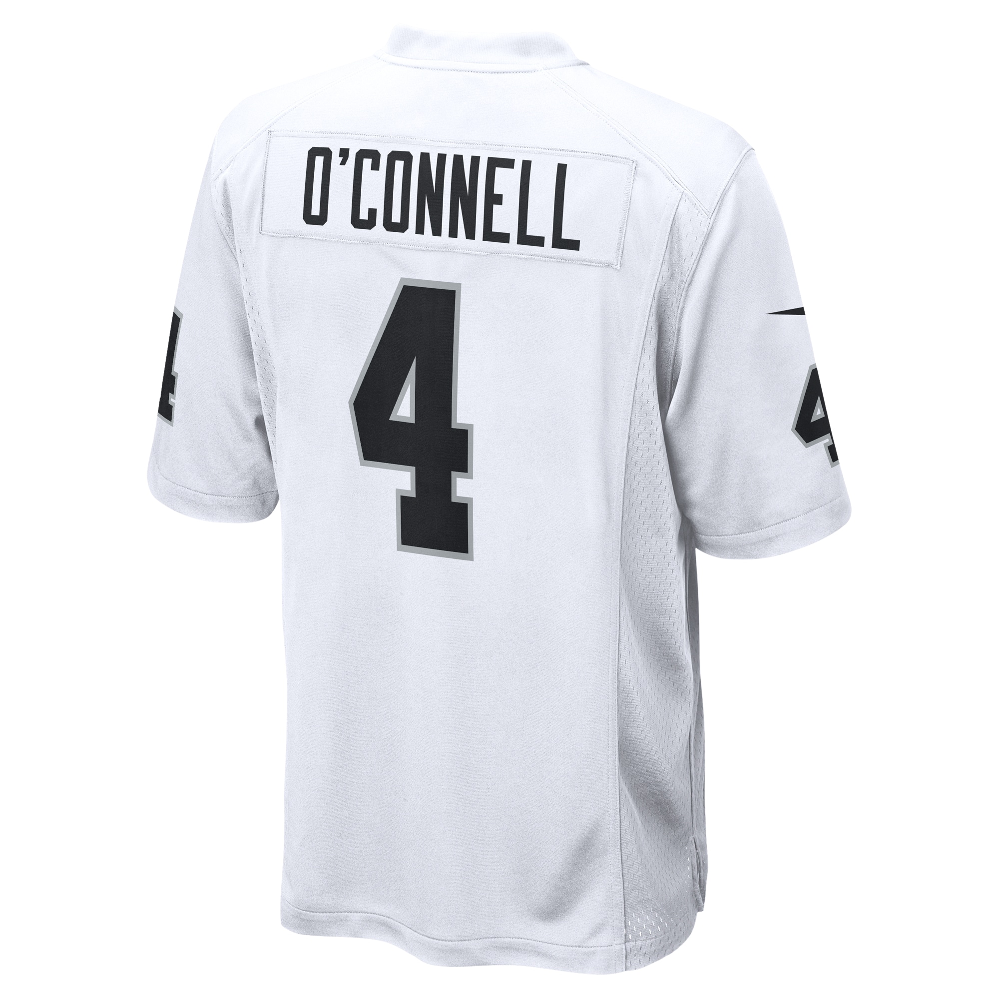 Men's Las Vegas Raiders Aidan O'Connell White Game Jersey