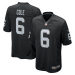 Men's Las Vegas Raiders AJ Cole Black Game Jersey
