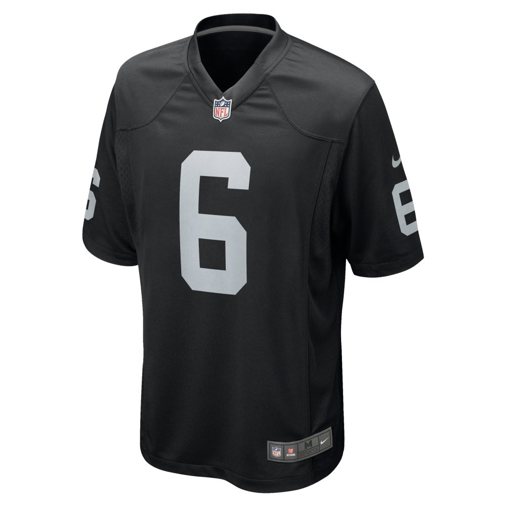Men's Las Vegas Raiders AJ Cole Black Game Jersey