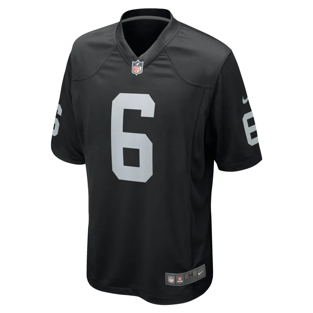Men's Las Vegas Raiders AJ Cole Black Game Jersey