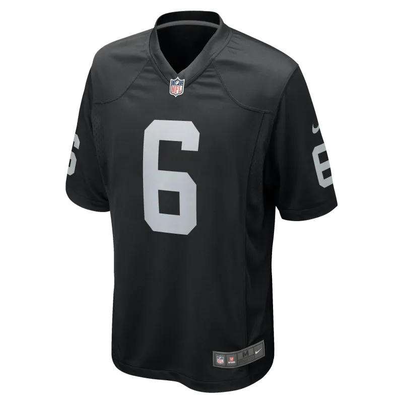 Men's Las Vegas Raiders AJ Cole Black Game Jersey