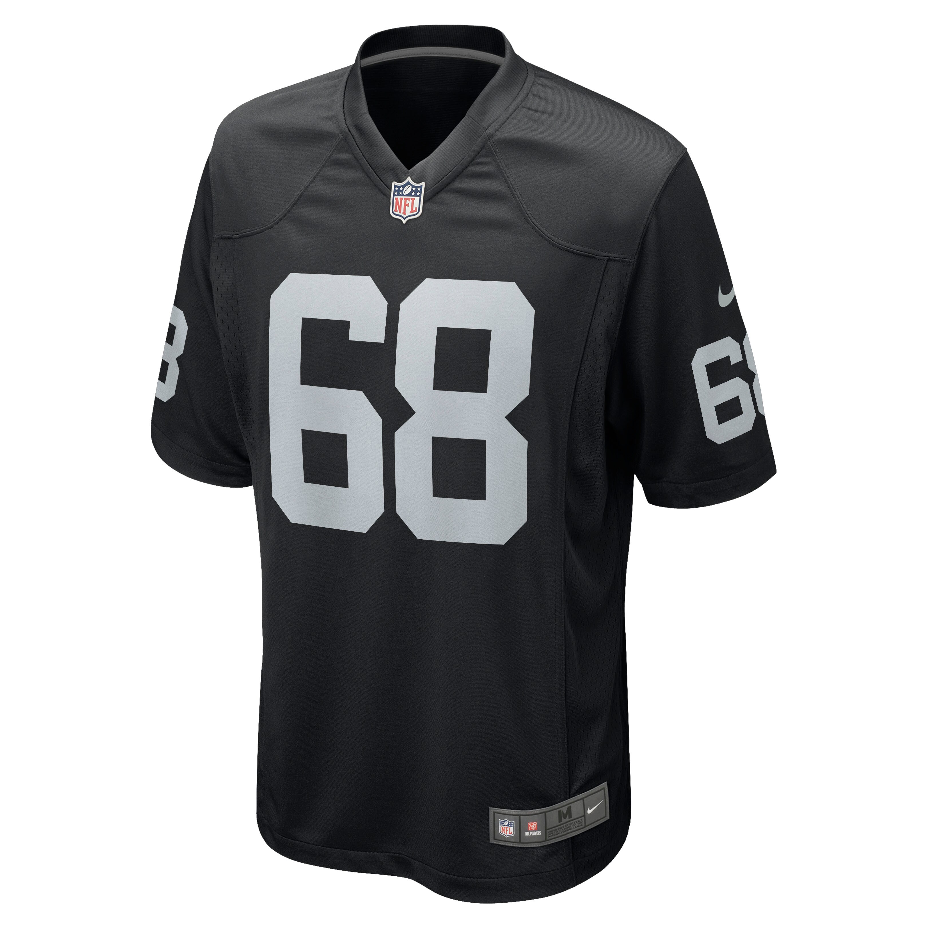 Men's Las Vegas Raiders Andre James Black Game Jersey